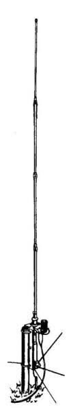 Vertical Antenna, 10m-80m, 18ft J7979