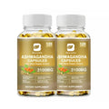 Organic Ashwagandha Capsules 2100mg 240 Softgels 2 Pack Q55974