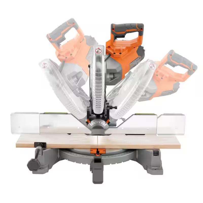 15 Amp 10 in. Corded Dual Bevel Miter Saw with LED Cut Line Indicator K152540