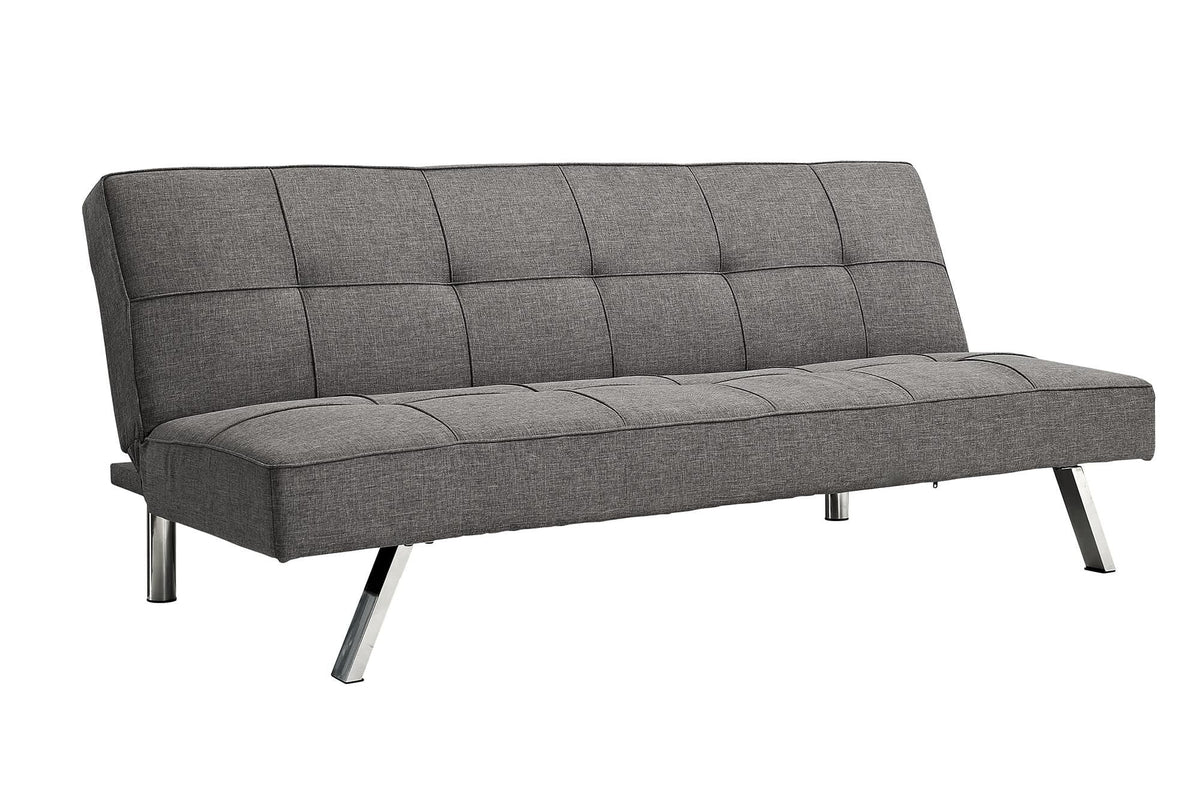 Metal Frame Stainless Leg Futon Sofa Bed C9080