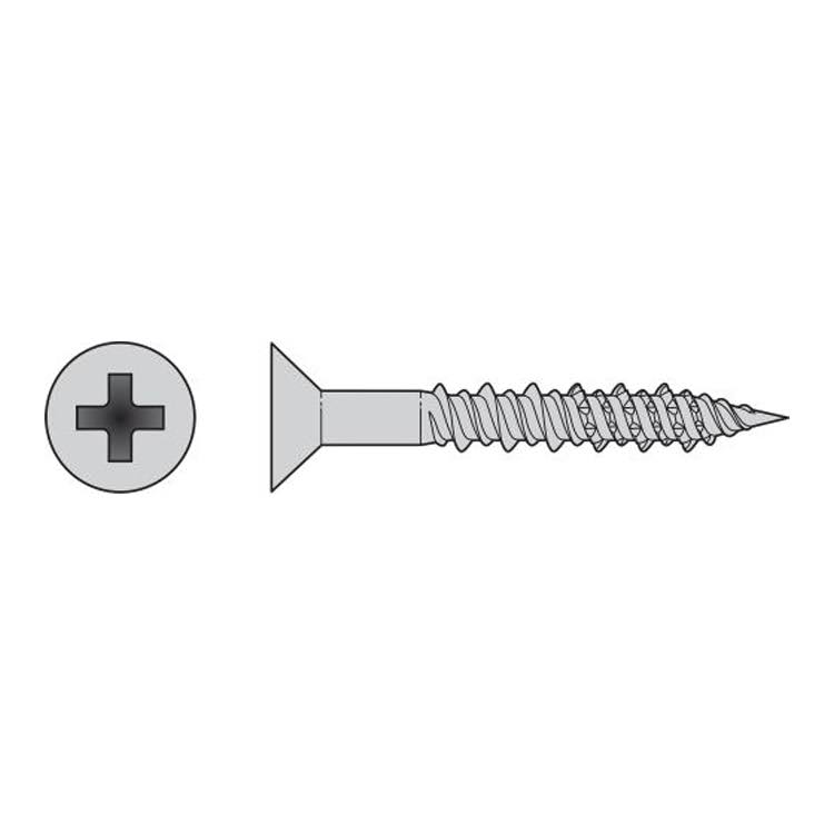 #10 x 1-1/2 x 22 Flat Head Marine Screw R978920