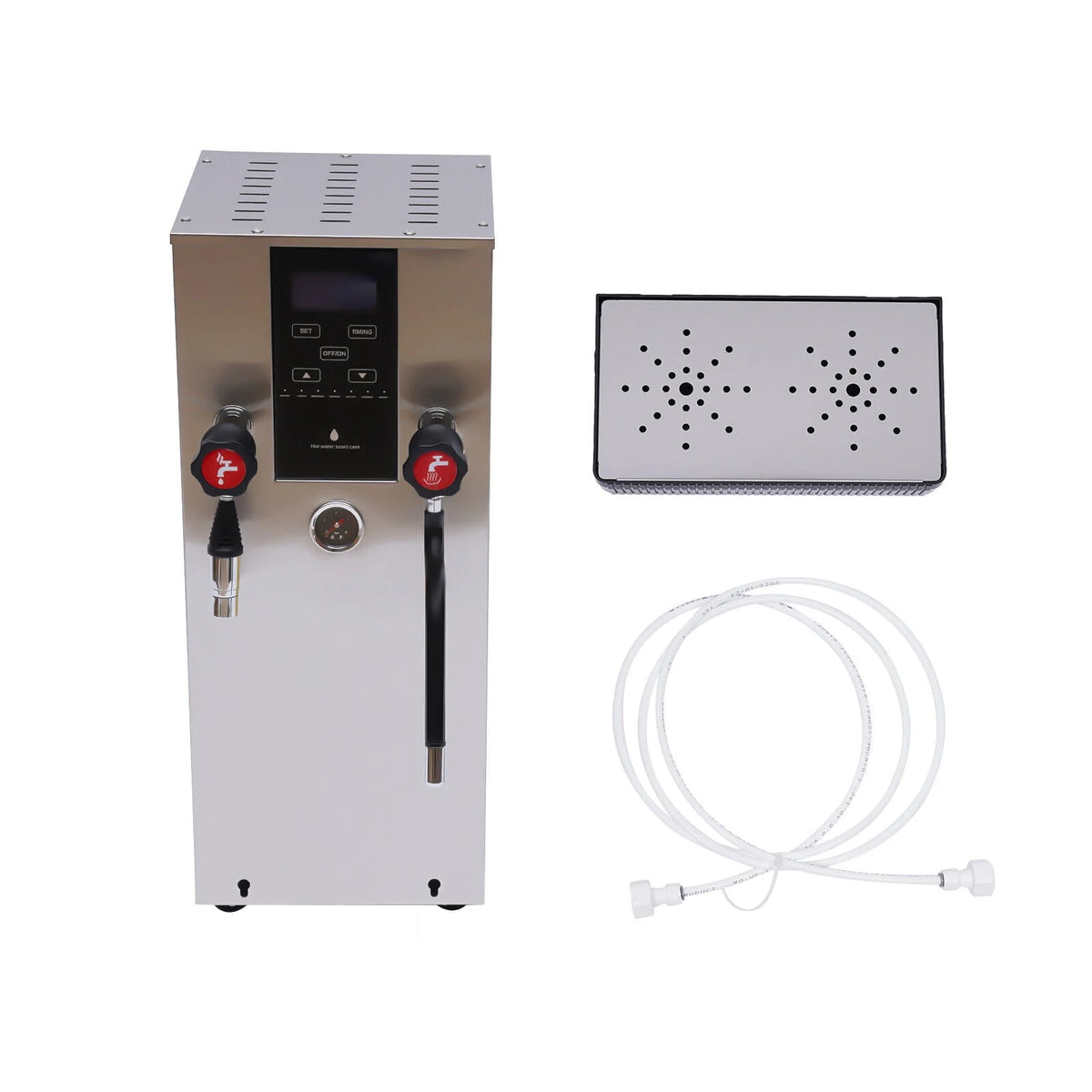 4 in 1 12L Stainless Steel Espresso Coffee Machine H10480