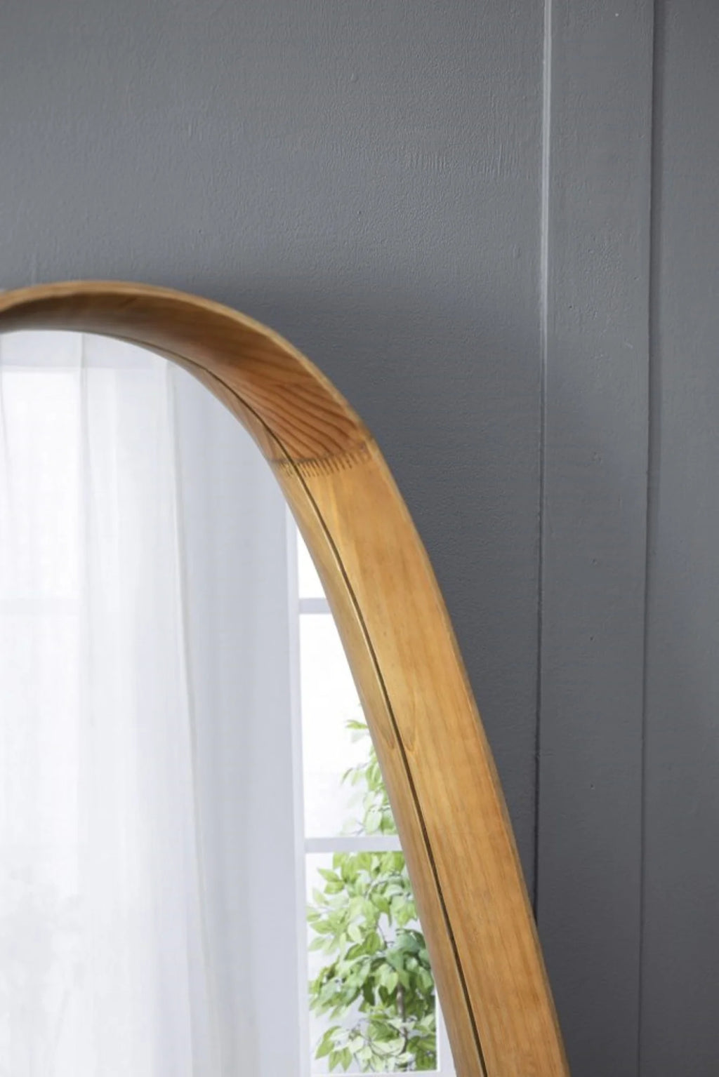 Wood Wall Mirror S474962