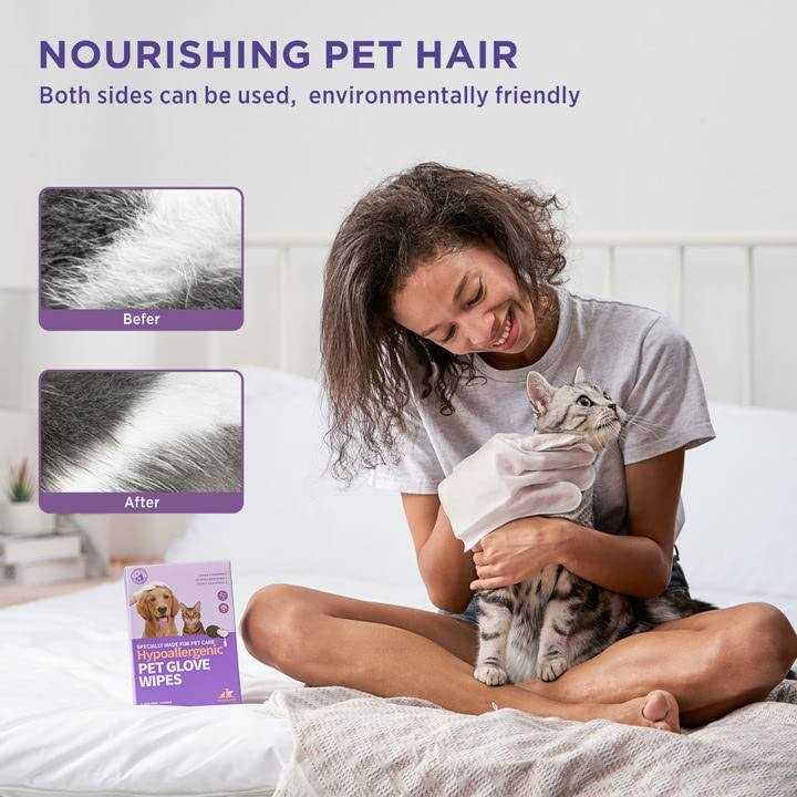 Pet Cleaning Deodorizing Bathing Wipes E674759