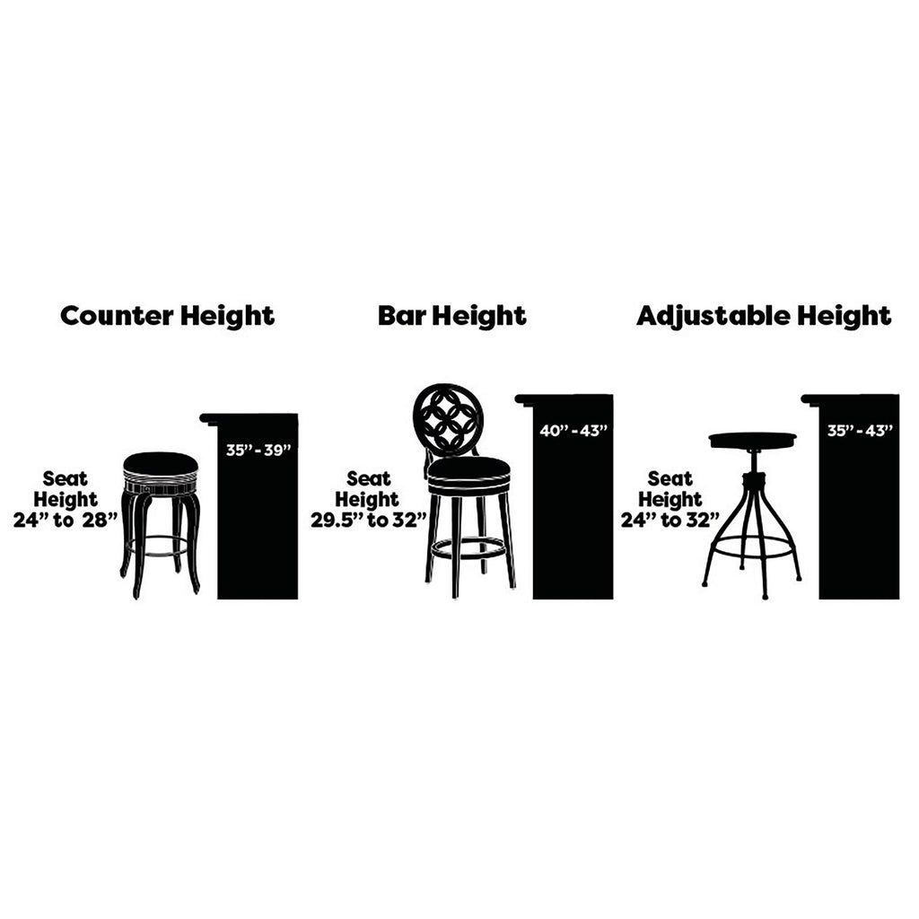 Brown Swivel Counter Height Stool U15831