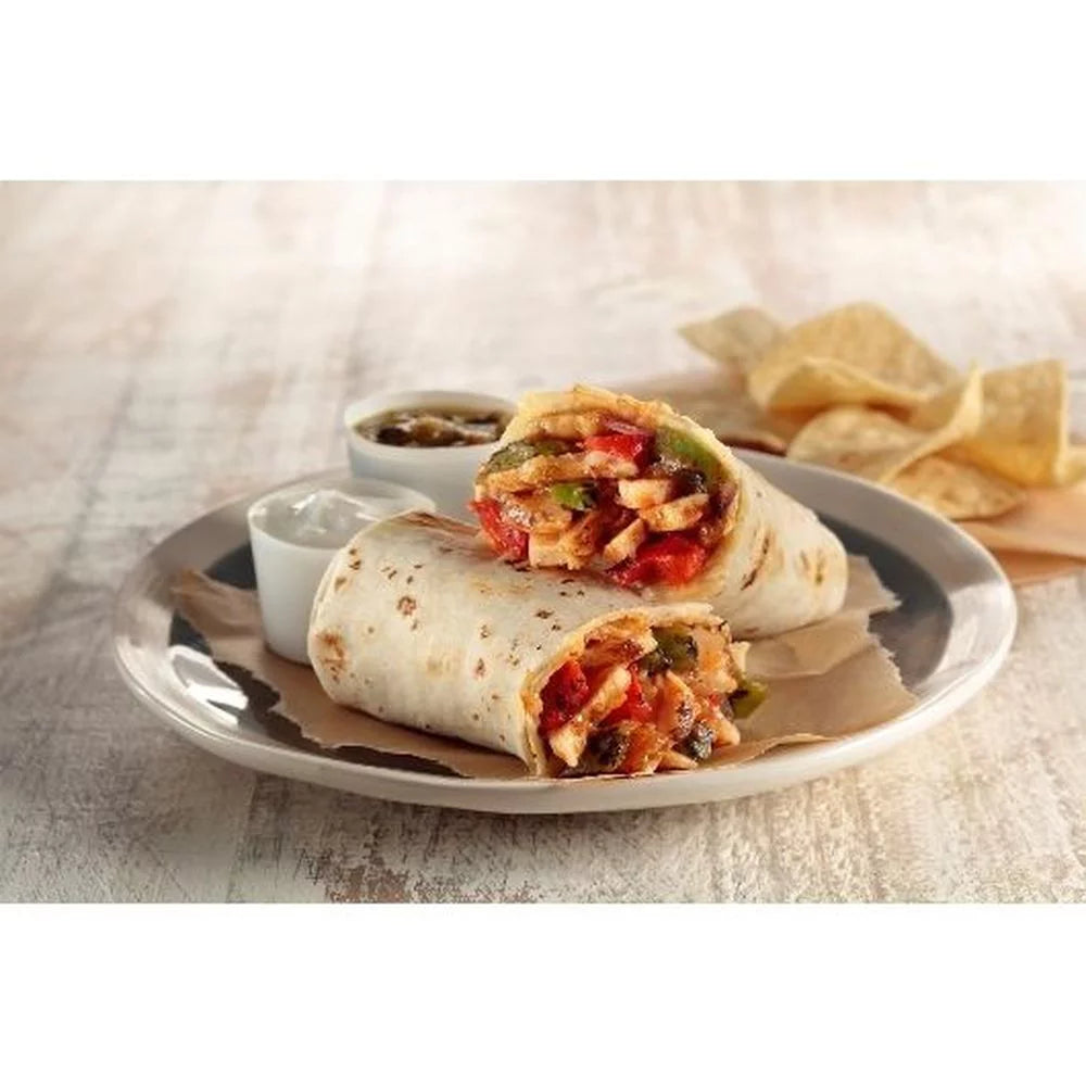 Chicken Fajita Burrito, 8 Ounce, 12 per case W418353