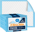 Disposable Underpads 23'' X 36'' 50-Count Super Absorbent Z6847