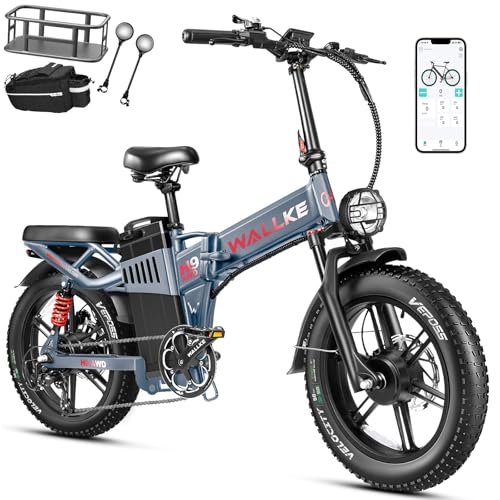 20" Fat Tire Folding Full Suspension Electric Bike M443756