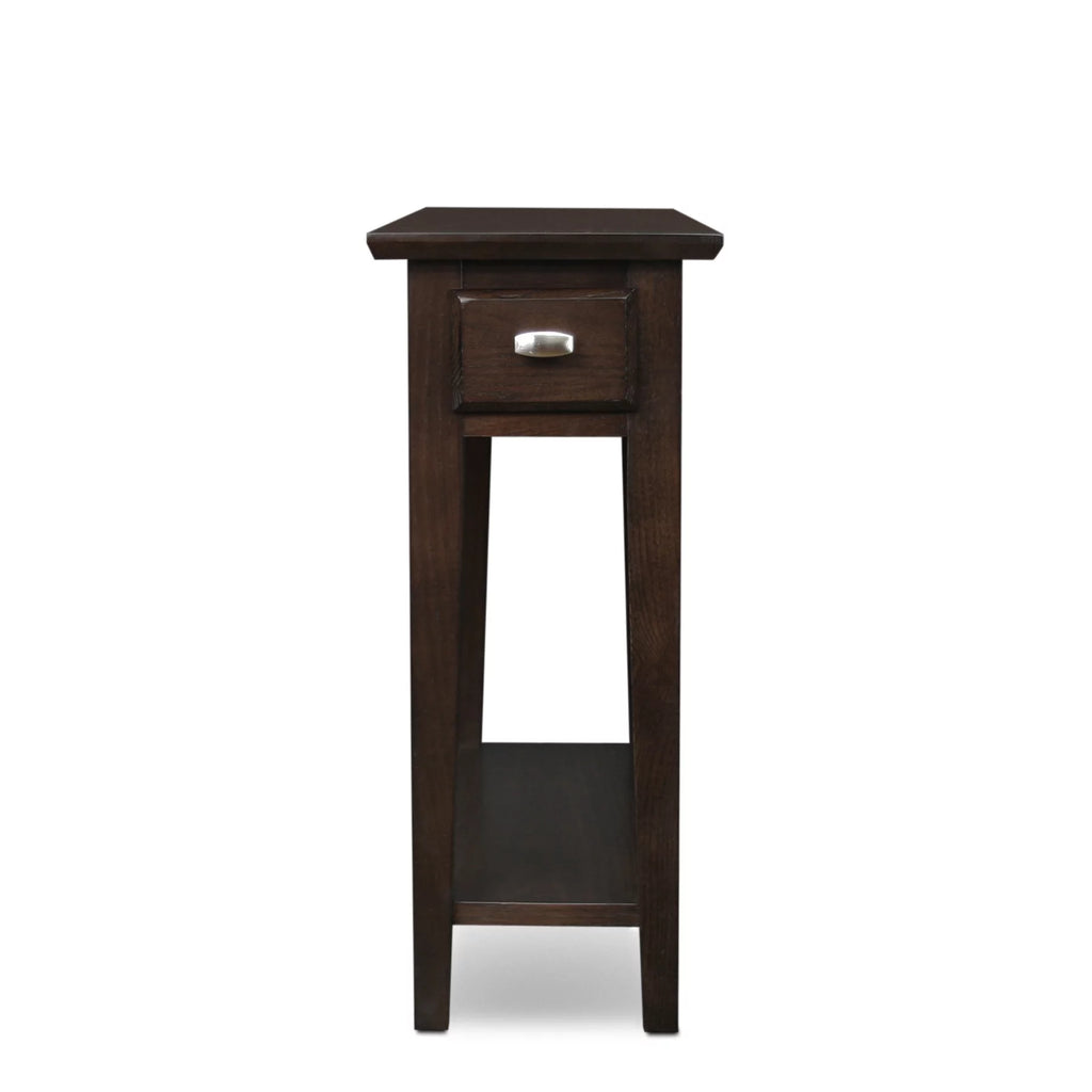 Chairside Table in Chocolate Oak K798