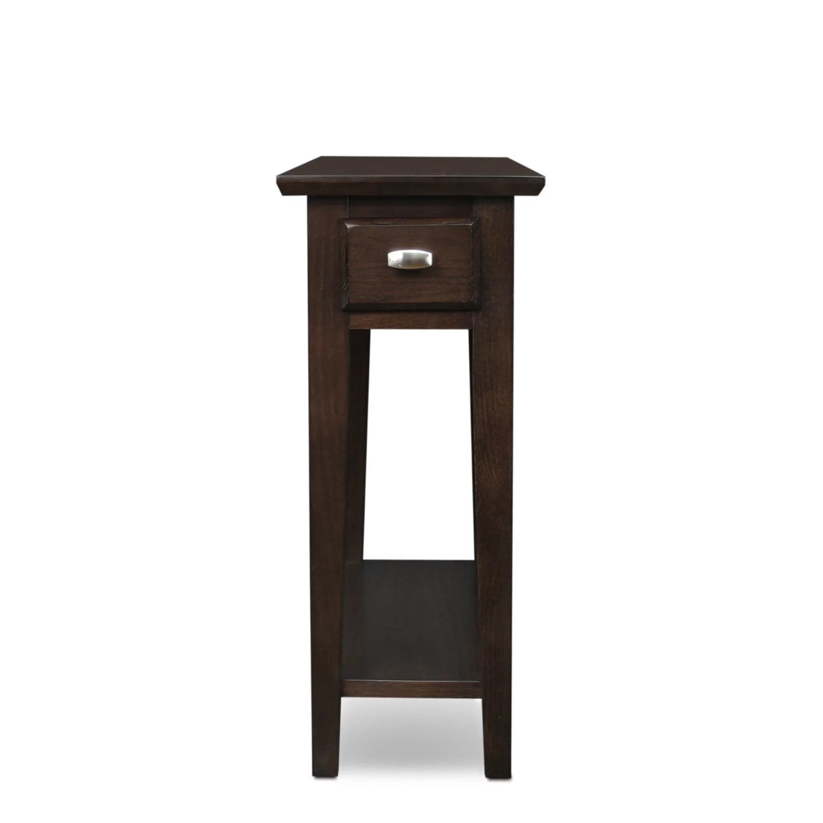 Chairside Table in Chocolate Oak K798