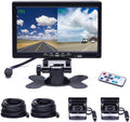 Vehicle Backup Camera 4 Split Monitor 18 IR Night Vision Waterproof Z80592