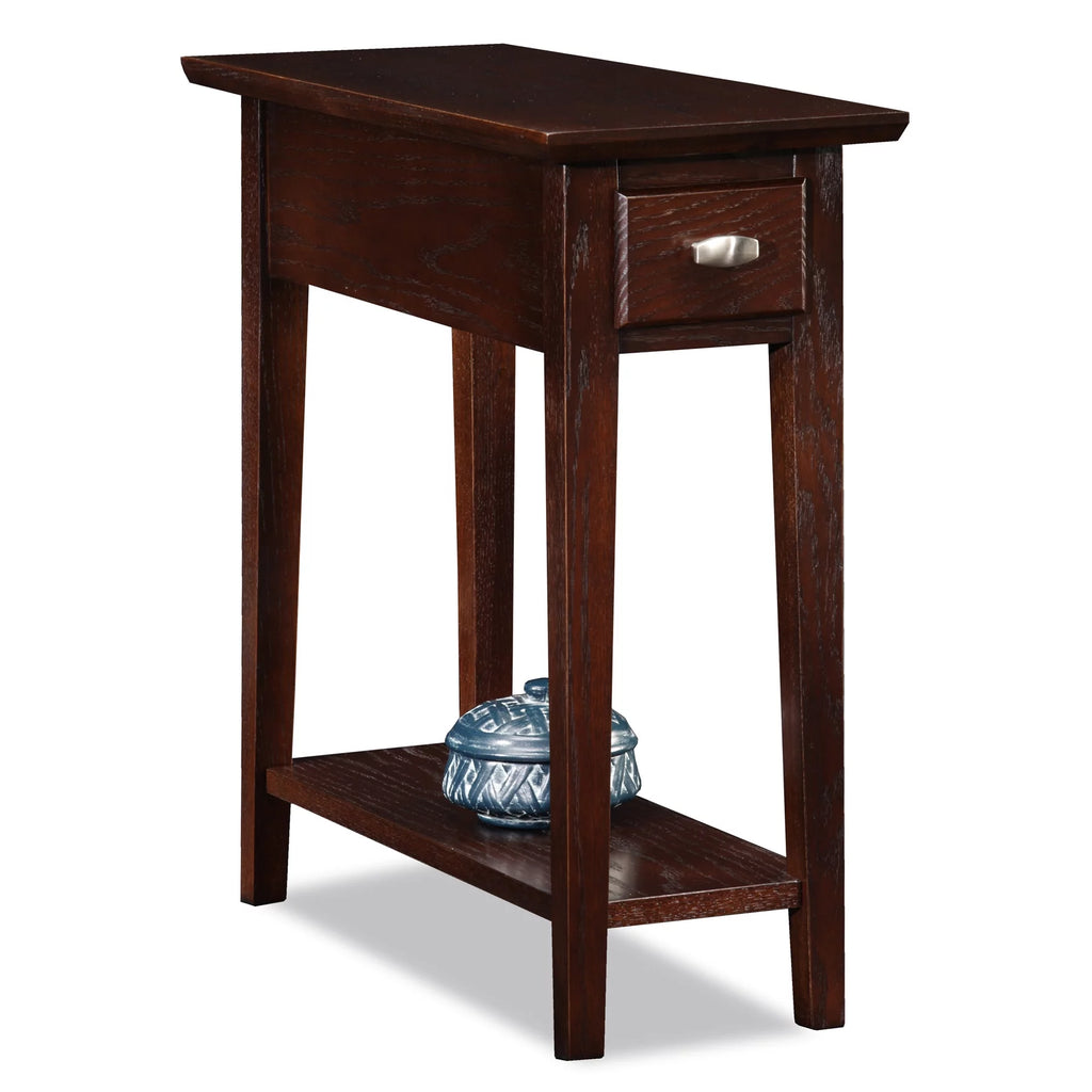 Chairside Table in Chocolate Oak K798