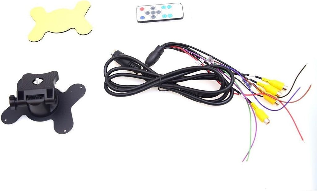 9 TFT LCD Quad Split Monitor with Remote Control P117