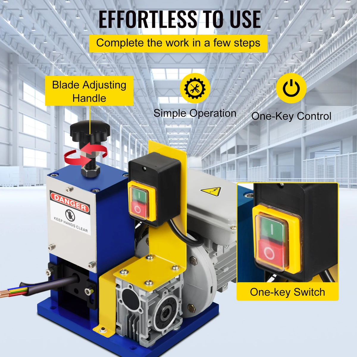 Automatic Electric Wire Stripping Machine F43263