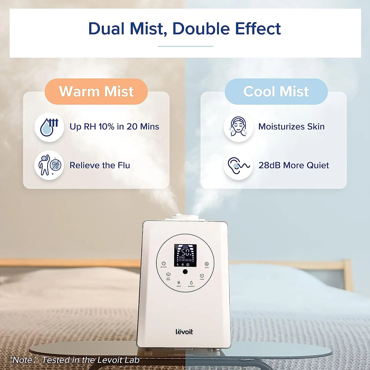 6L Warm and Cool Mist Humidifier N151984