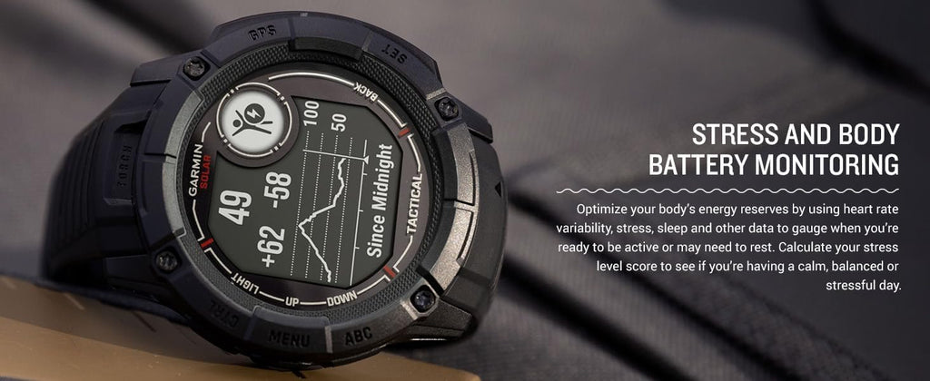 Rugged Outdoor GPS Smartwatch with Solar Charging Capability F82155