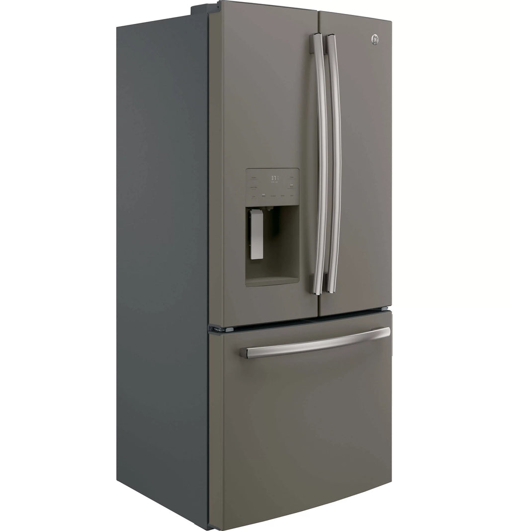 Slate 33" Counter Depth French Door Refrigerator with 17.5 cu. ft. Capacity T9382