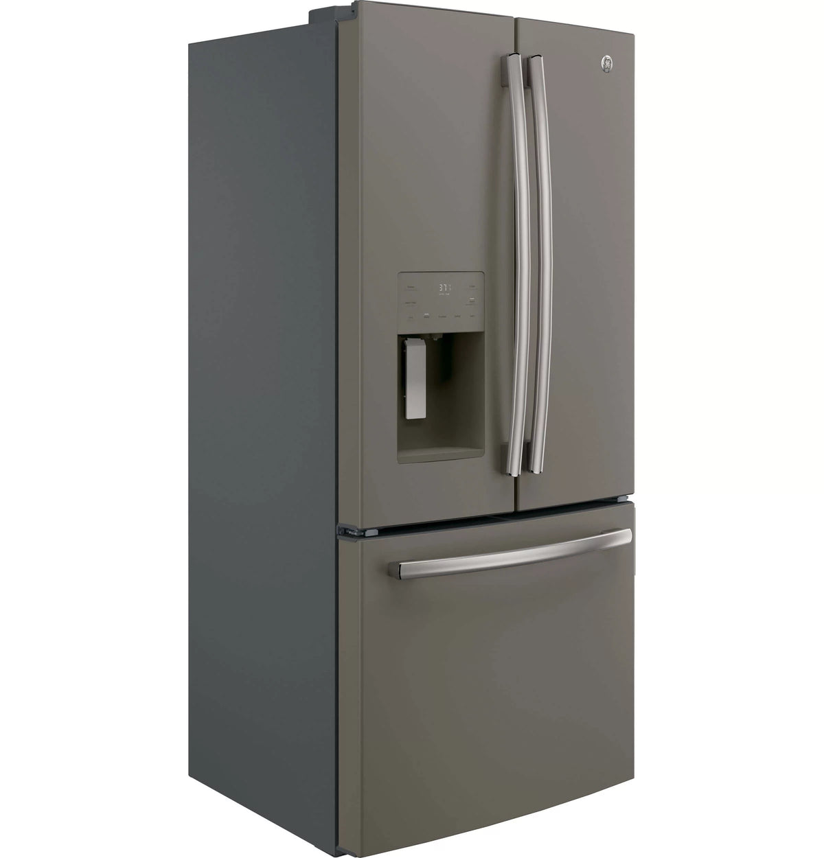 Slate 33" Counter Depth French Door Refrigerator with 17.5 cu. ft. Capacity T9382