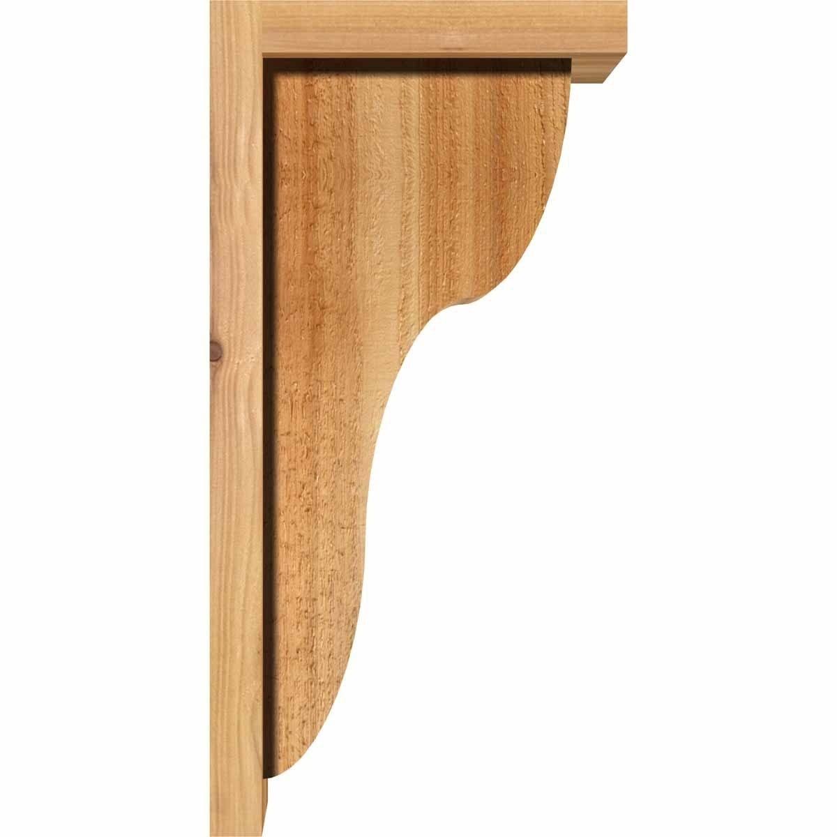 Rough Sawn Corbel with Backplate F1997