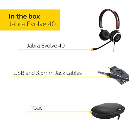 Wired Headset, Mono, 3.5mm Jack/USB Connection F4125