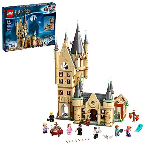 LEGO Harry Potter Hogwarts Astronomy Tower Castle Toy Playset with 8 Character Minifigures Z425049