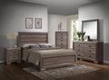 Rustic Wooden Brown Queen Bedroom Set S606121