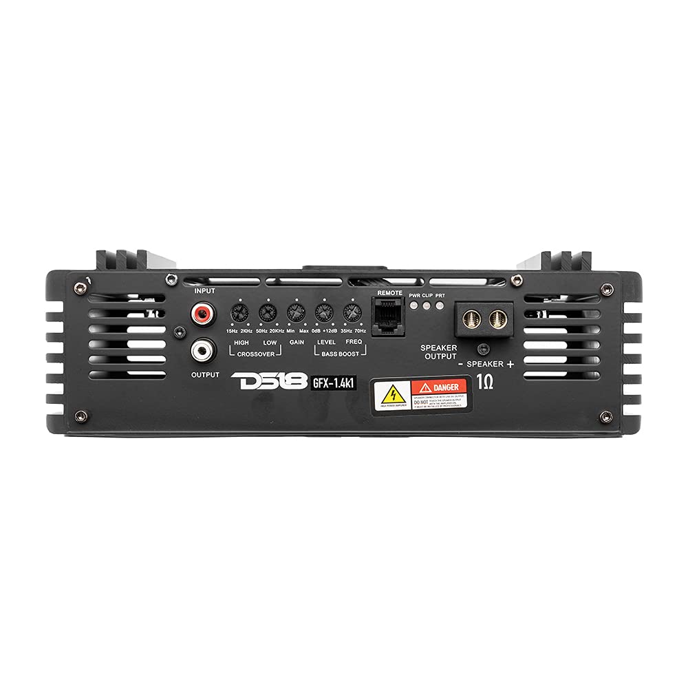 1400 Watts RMS 1-Channel Class D Car Audio Amplifier C6044
