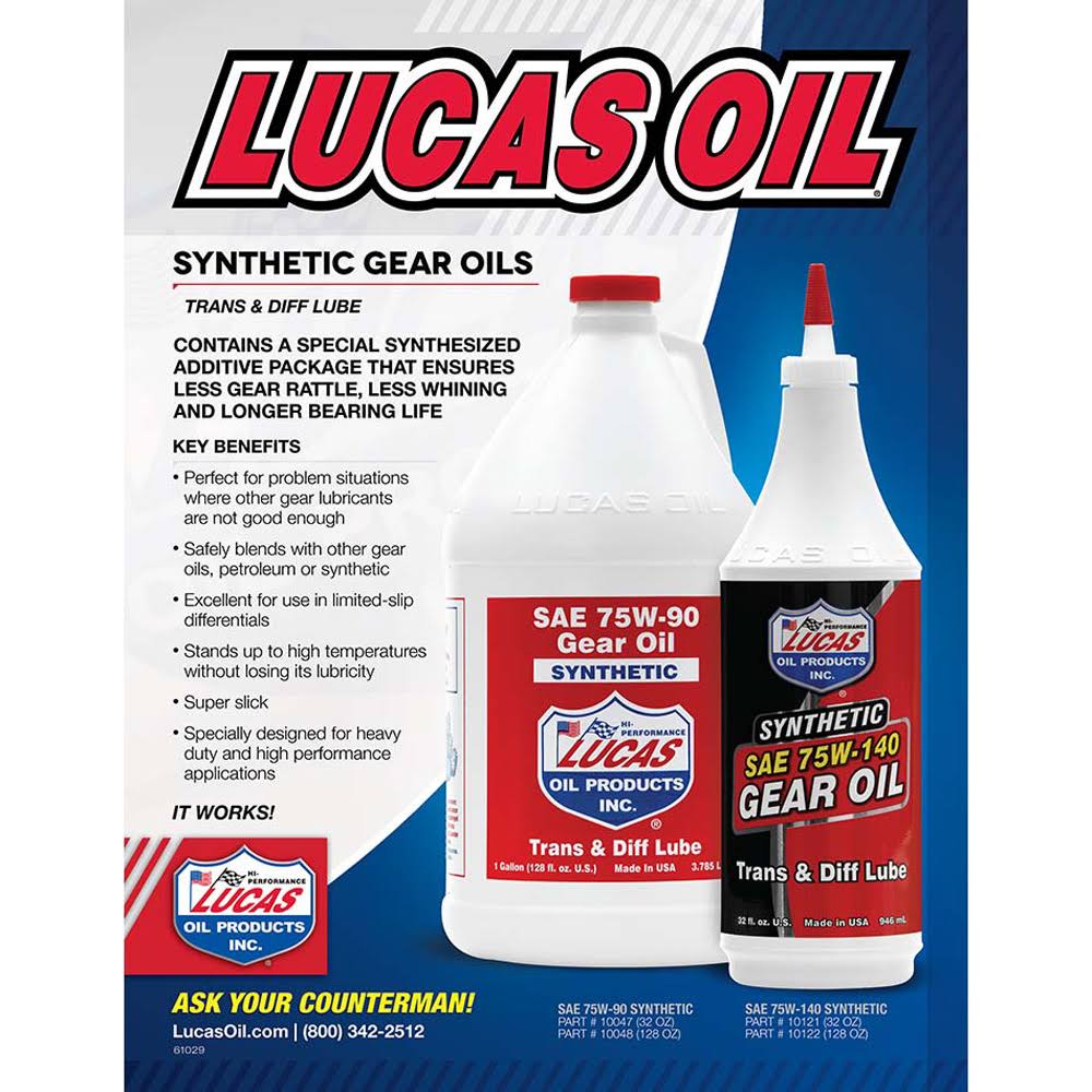Synthetic SAE 75W-90 Trans & Diff Lube 1 Gallon A5888