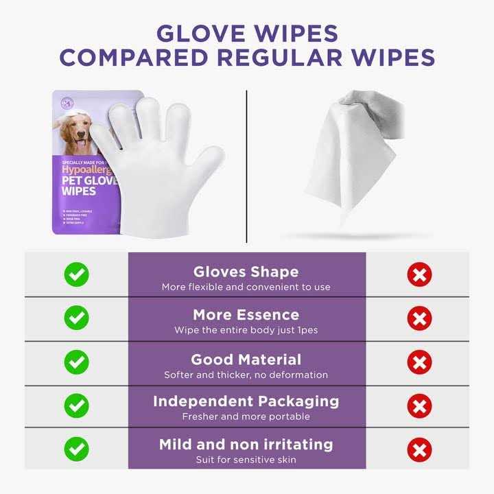 Pet Cleaning Deodorizing Bathing Wipes E674759