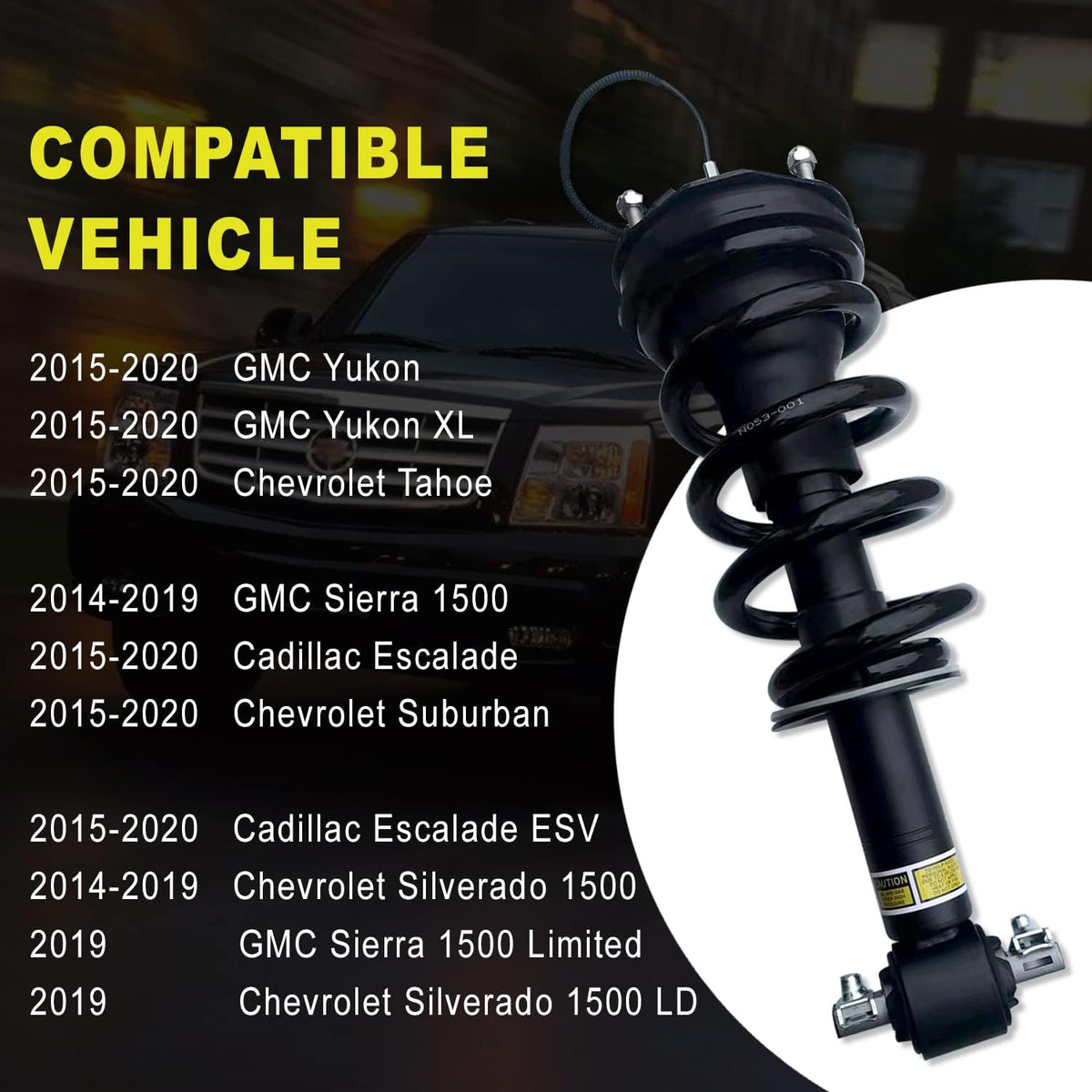 Pair Front Struts Shock Absorber with Spring R3699