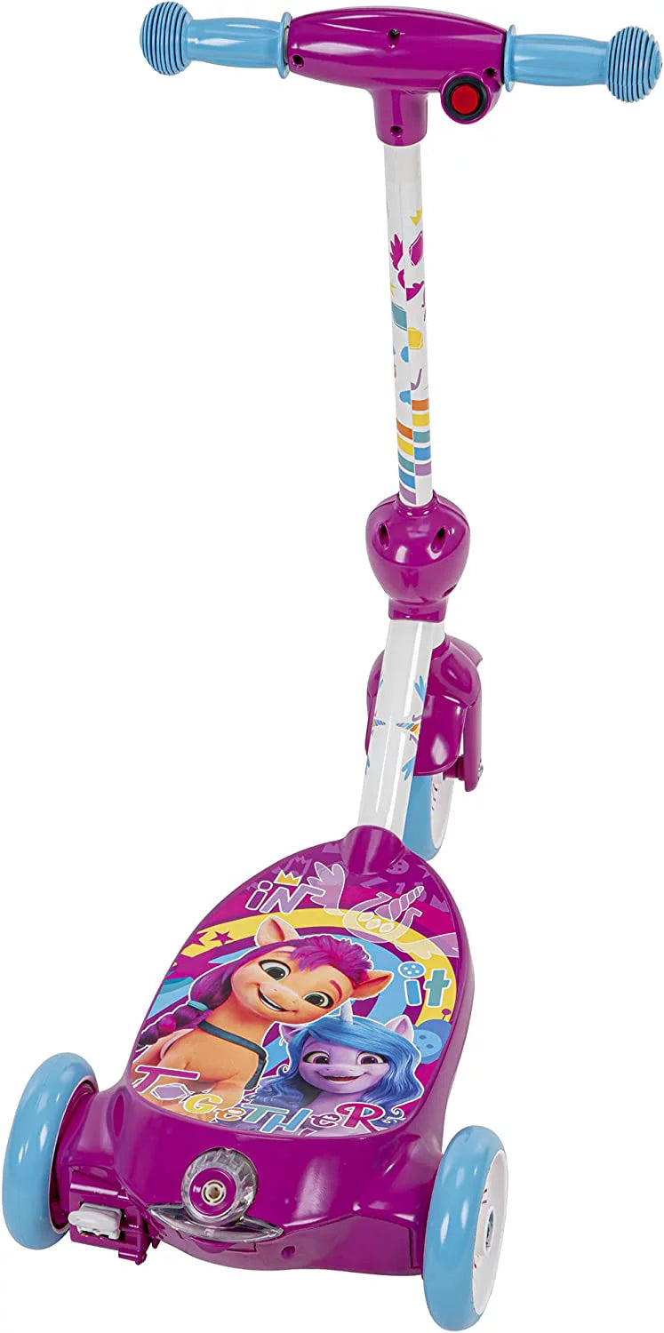6-volt Bubble Scooter Ride-On Toy Y54092
