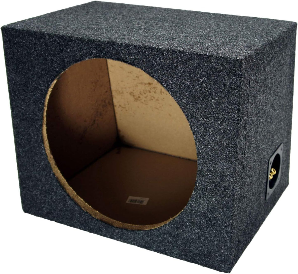 Single 12 Car Stereo Subwoofer Bundle with Sealed Sub Box Enclosure, Amplifier & Amp Kit P74574