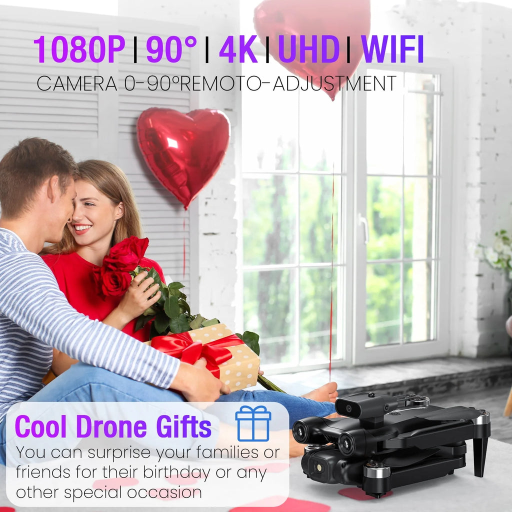 4K Camera Foldable Black Drone O951399