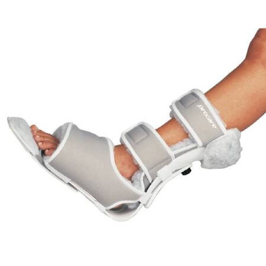 White Hook and Loop Closure Foot Brace U46321
