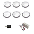 LED Under Cabinet Puck Light Kit 6-Pack C53951