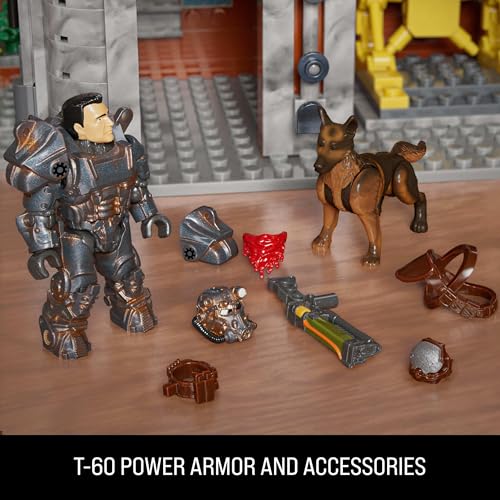 824 Pieces Building Toys with 2 Poseable Characters and Accessories I889980