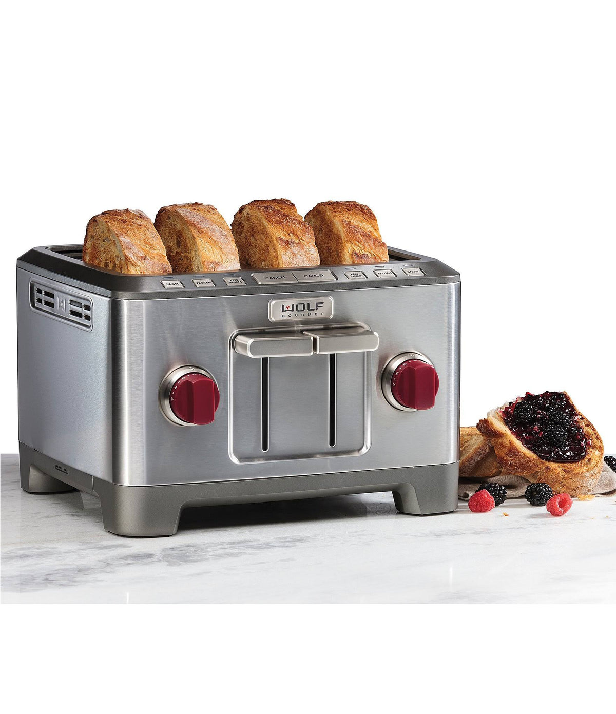 Red 4-Slice Toaster S676232