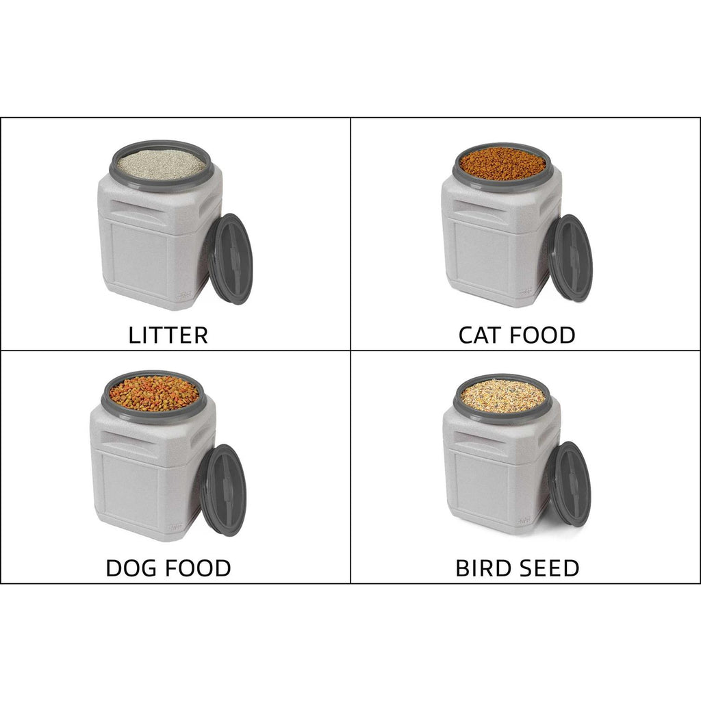 Pet Food Storage Container with Scoop V6047