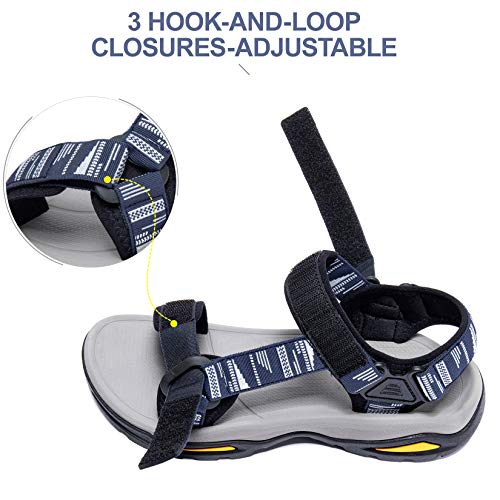 Mens Waterproof Hiking Sandals with Arch Support Open Toe S920938