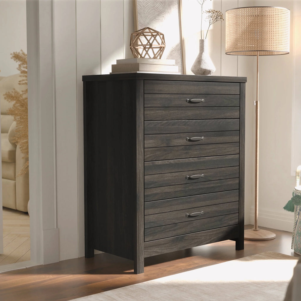 Espresso 4-Drawer Dresser V6221