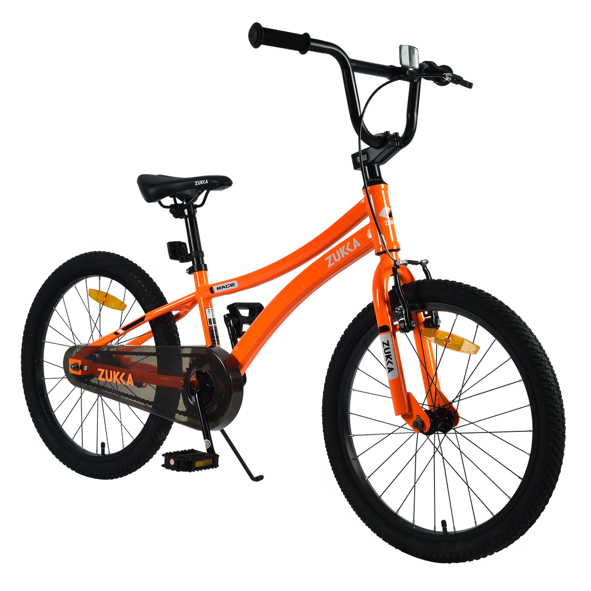 20 Inch Single Speed Boys Bike with Steel Frame Orange Q237