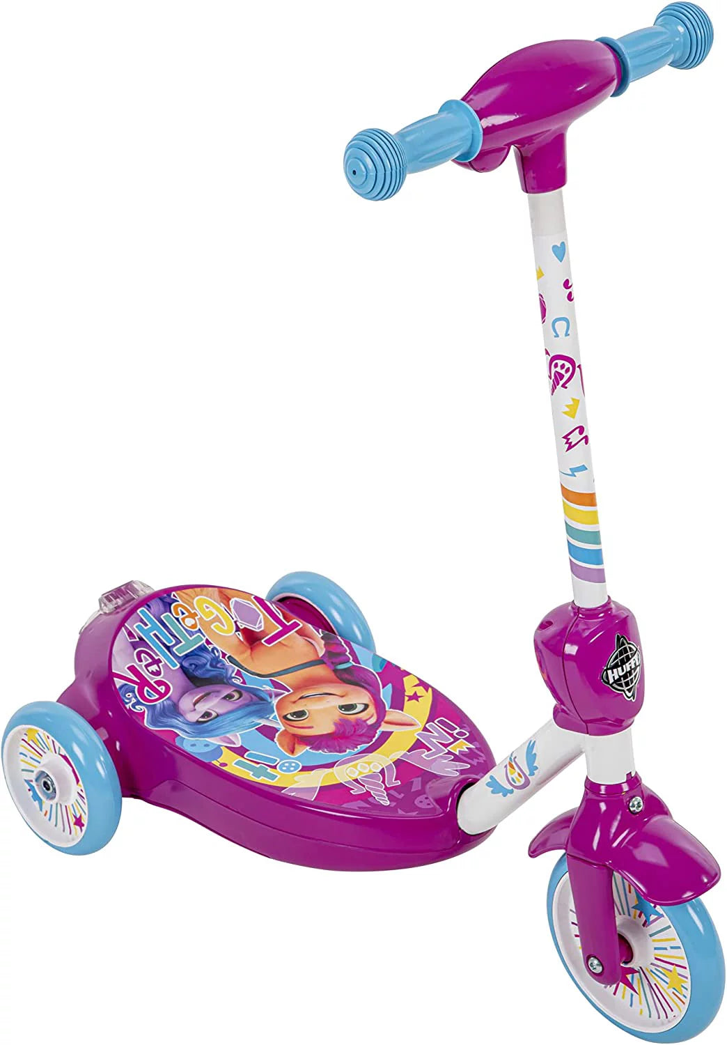6-volt Bubble Scooter Ride-On Toy Y54092