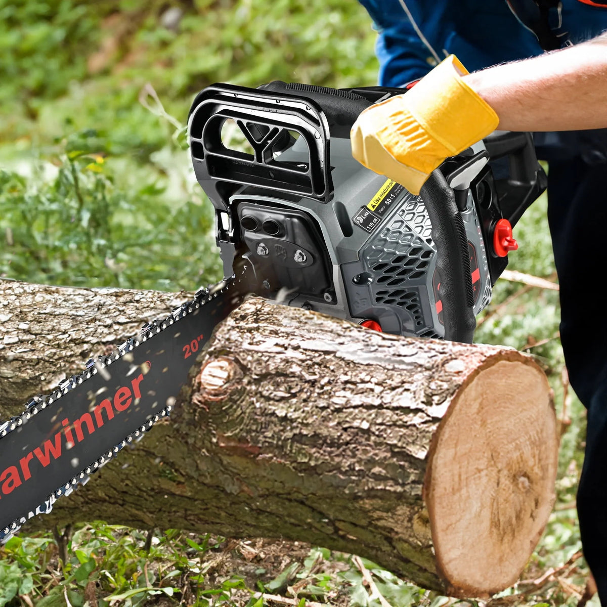 Gas Chainsaw 20'' 2-Stroke 62CC V2120