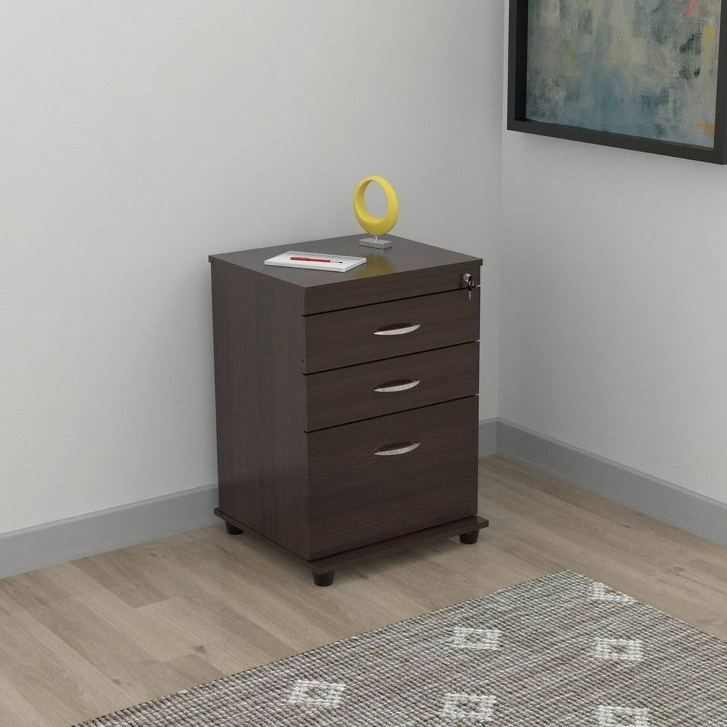 3-Drawer Espresso File Cabinet P226862