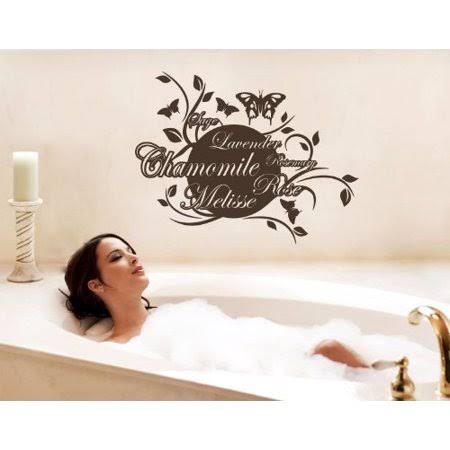 Floral Wall Decal Red 47in x 37in H90025