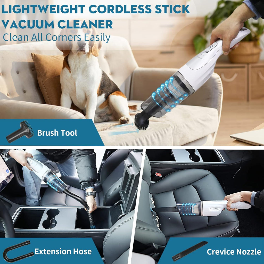 Cordless Stick Vacuum Cleaner with Rechargeable Battery P534