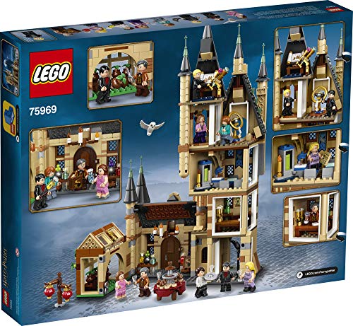 LEGO Harry Potter Hogwarts Astronomy Tower Castle Toy Playset with 8 Character Minifigures Z425049