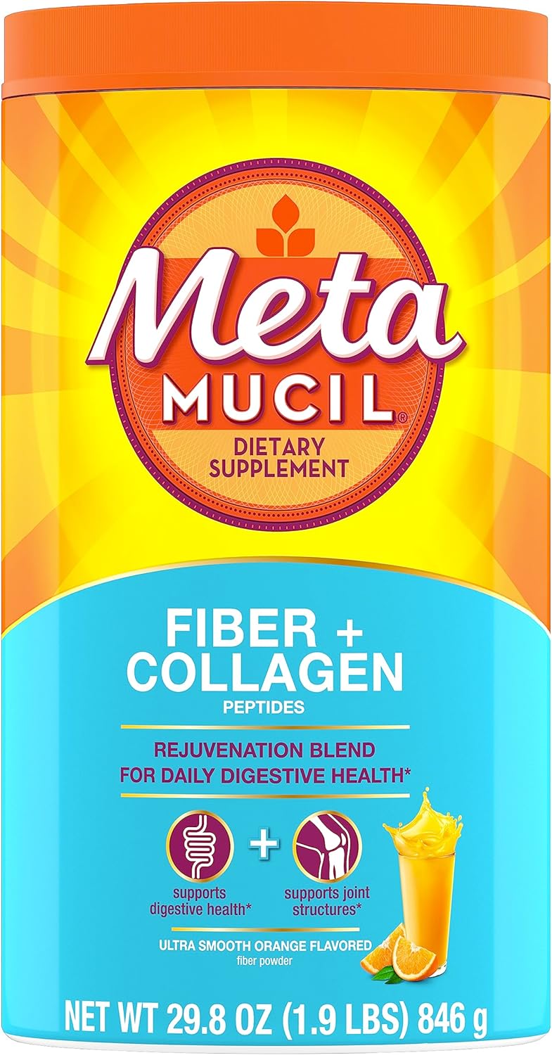 90 Doses Orange Flavored Psyllium Husk Fiber Powder O14097