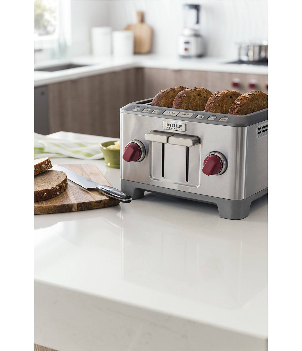 Red 4-Slice Toaster S676232