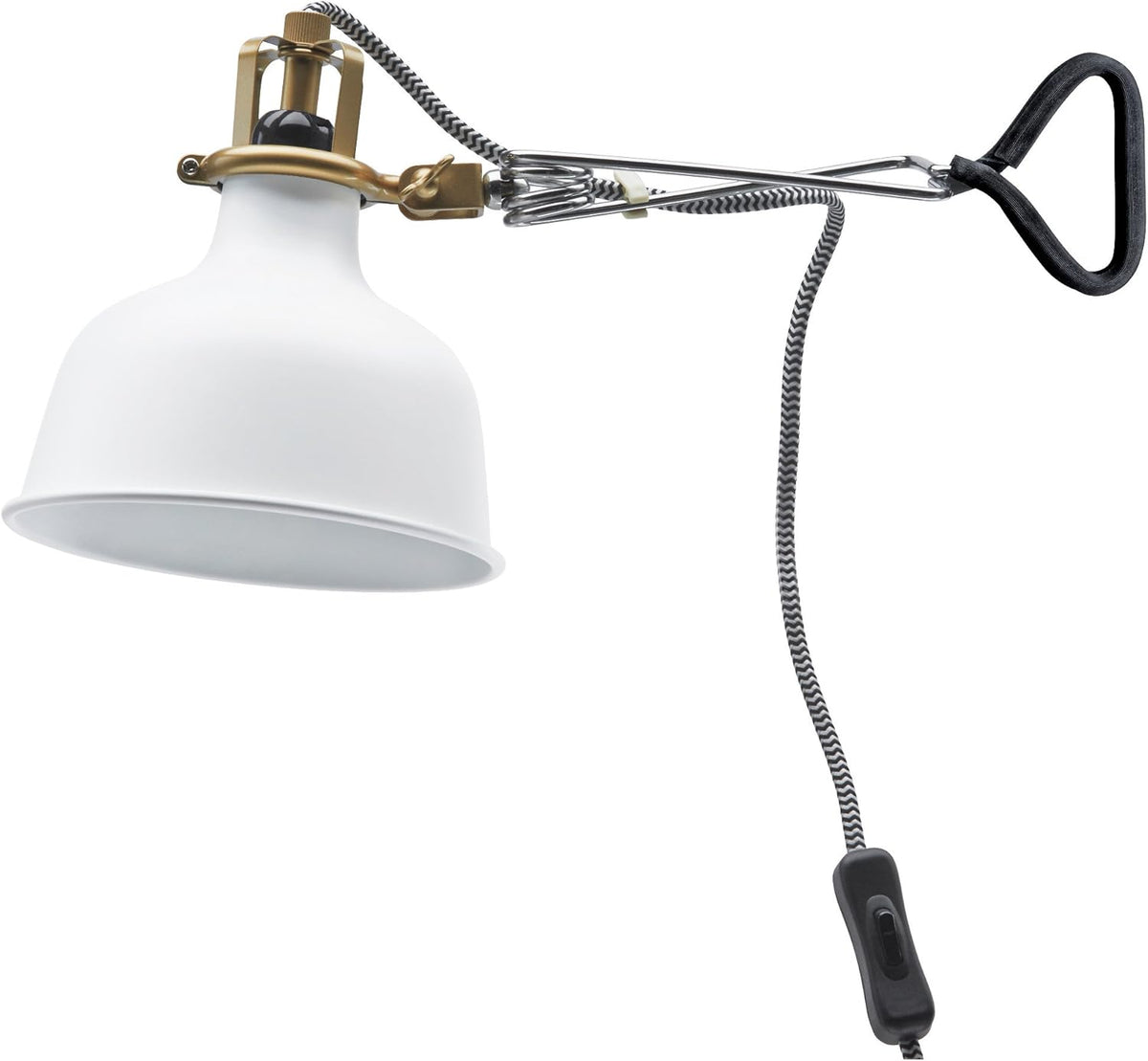 Off-White Wall Lamp Clamp Spotlight Q2805